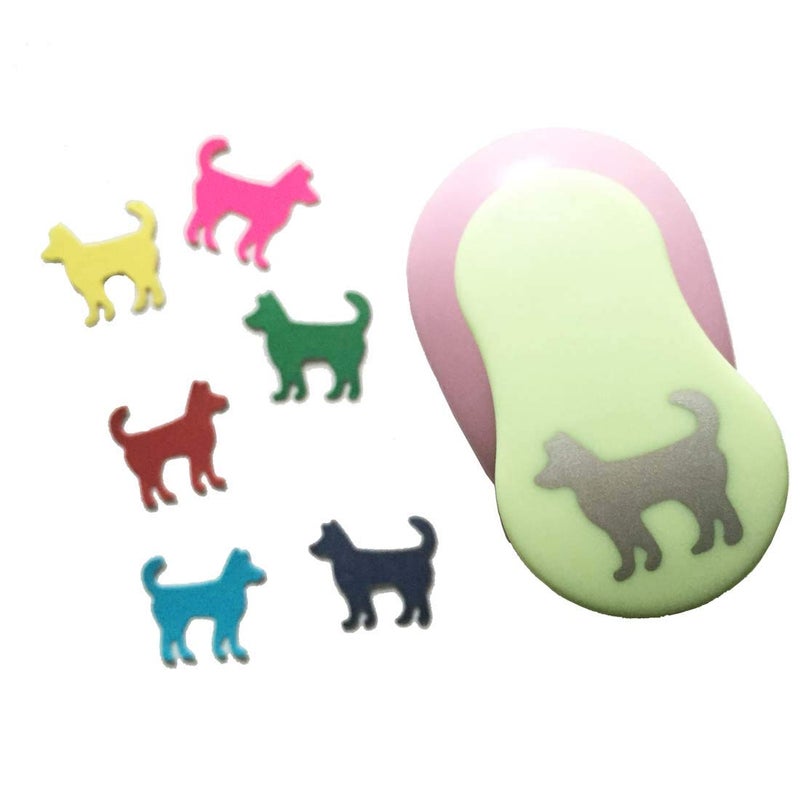 Carykon Dog & Bone 1" Clever Lever Craft Punch Paper Cutting Shape, Pack of 2 - Image 2